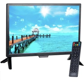 Resim herz Ky-117 17'' Hd Led Cctv Monitör Vga-hdmı-rca Girişli Hoparlörlü Kumandalı Kare Monitör 