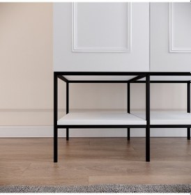 Resim Pasific Home Martin 2 Kapaklı Gardırop Elbise Dolabı Parlak Beyaz 