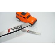 Resim Toyota Uyumlu Trd Logo Yan Çamurluk 3M 3D Krom Metal Logo Amblem N11.556 