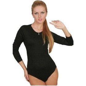 Resim Özlem Bayan Uzun Kollu Çıtçıtlı Body 306 Uzun Kollu Body 
