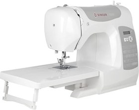 Resim Singer C5205-GY Gri Elektronik Dikiş Makinesi - Uzatma Tablalı 