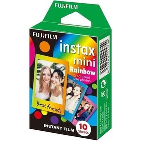 Resim Instax Mini Rainbow 10Lu Özel Film 