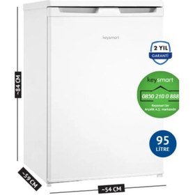 Resim keysmart 3 Çekmeceli Derin Dondurucu 