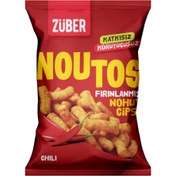 Resim Züber Noutos Chili Baharatlı Fırınlanmış Nohut Cipsi 55g 