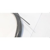 Resim 0,60mm 10 Metre Çelik Yay Teli Sert Siyah Renk Paslanmaz Değildir 