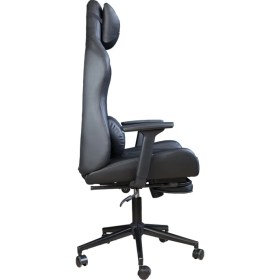 Resim Carbon Deri, Ayak Uzatmalı Hype Model Oyuncu Koltuğu 