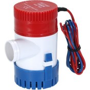 Resim Dofolink 12v Denizcilik Tüplü Su Pompası - 1100gph Akış Hızı, Abs Malzeme, 29mm Çıkış Kapasitesi 