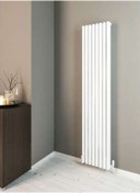 Resim Warma Punta Dikey Alüminyum Radyatör 375x1800 Pütürlü Antrasit 7946 