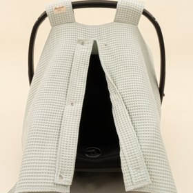 Resim Puset Örtüsü - Tek Taraflı - Mint Petek 