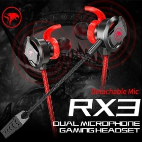 Resim Ally Xmowi Rx3 3,5mm Çift Mikrofonlu Oyuncu Kulaklık Gaming Kulaklığı AL-33561 