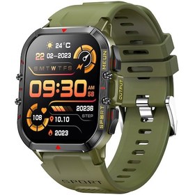 Resim Yaleker 1.96" Büyük Ekran, Ip68 Su Geçirmez, İki Modlu Bluetooth Konuşma, 100+ Spor Modu Akıllı Saat(İthalatçı Garantili) 