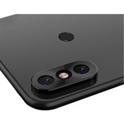 Resim Microcase Xiaomi Redmi Mi Mix 3 Kamera Lens Koruma Halkası - Kapalı Tasarım Siyah 