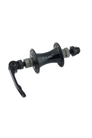 Resim Shunfeng Ön Hazne Katlanır Bisiklet Qr V Fren 28 Delik Rulmanlı Siyah U-Link 