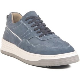 Resim Lo2140-2090 M Mavi Nubuk Erkek Günlük Ayakkabı Mavi 