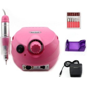 Resim US-202 Manikür Pedikür Tırnak Törpü Seti Pembe 