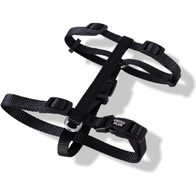 Resim Solid Color H-Type Harness - Black / Xs 