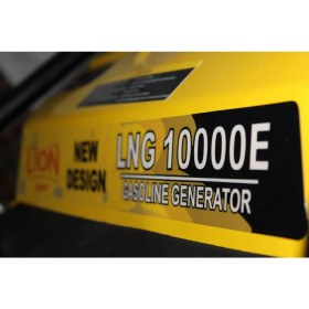 Resim Lıon Power Lng 10000E Benzinli Jeneratör 10 Kva Benzinli Marşlı Monofaze %100 Bakır Sargılı 