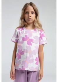 Resim Xo Kids Kız Çocuk Pijama Takım 2-7 Yaş 3596-2 Lila 