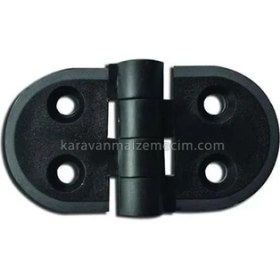 Resim Sealux Menteşe Plastik 74X40MM - Siyah 