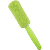 Resim Primepickings Yeşil Dayanıklı Portatif Oto Fırçası - Ergonomik Saplı Hafif Jant Temizleme Aracı 