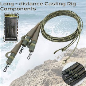 Resim 3 Parça Avrupa Sazan Balıkçılığı Yem Seti, Uzun Atış için Yer Yemi ve Herring Roni Aksesuarları 