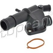 Resim TOPRAN 116534001 Su Flansi (Vw Golf 07-14 Passat 08-11 Audi A3 09-13 Seat Leon 06-10 Skoda Octavia 04-13) 03L121132 (WH929374) 