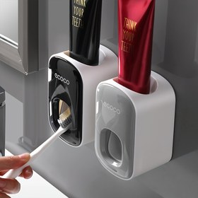 Resim Otomatik Lüks Diş Macunu Dağıtıcısı - Duvara Monte, Matkap Gerektirmeyen Kurulum, Taşınabilir Banyo Aksesuarı 