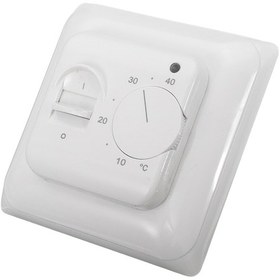 Resim Moveevo Mekanik Yerden Isıtma Termostatı - 16a, 5w, 5 C-40 C, Sensörlü, Beyaz, 230v 