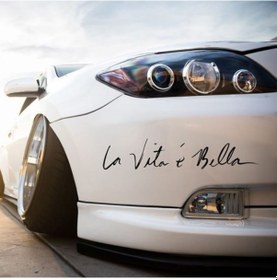 Resim La Vita E Bella Hayat Güzeldir Sticker 01166 