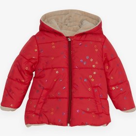 Resim Kız Bebek Mont Renkli Sim Desenli Narçiçeği (6 Ay-2 Yaş) Narçiçeği 