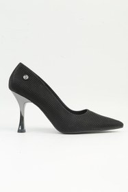 Resim Pierre Cardin ® | PC-54024 Kadın Siyah Topuklu Ayakkabı 