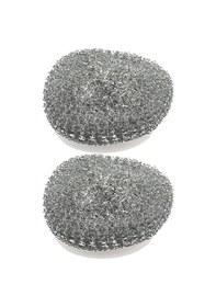 Resim 2 Adet Paslanmaz Çelik Tel Bulaşık Teli Poşetli 