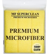 Resim MF SuperClean Mikrofiber Genel Temizlik Bezi (40x40 Cm) 4'lü Paket 