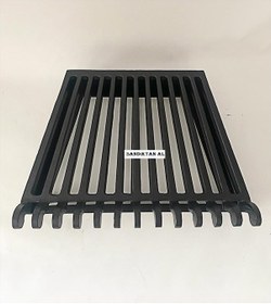 Resim Döküm Izgara Şömine Izgarası 61 Cm X 40 Cm.X 45 Cm 13 Lü Izgara Izgara 