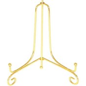 Resim Dolıty Demir Ekran Şövale Çin Kase Plaka Masa Vitrin 7-inç 