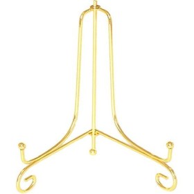 Resim Dolıty Demir Ekran Şövale Çin Kase Plaka Masa Vitrin 7-inç 