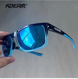 Resim Fastbuy Kirmizi Polarize Lensli C7 Kdeam Siyah Altın Tutuslu Göz Kirlugu 132-138mm Erkek Kadın Altın 