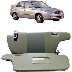 Resim 2001-2006 Hyundai Accent Admire Ve Milenium Kasa Uyumlu Güneşlik 
