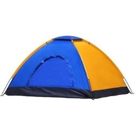 Resim Avessa Kamp Çadırı Manuel Kurum 6 Kişilik Bej 