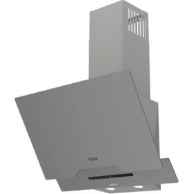 Resim Ferre D065-SA Gri Silentart Davlumbaz Duvar Tipi Cam Malzeme ile Şık Tasarım 
