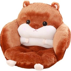 Resim Suntek Hamster Koltuk Minderi Otel Ev Dekor Daire Derin 