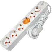 Resim Skygo Asel 6'Lı Grup Priz Anahtarlı 3mt 