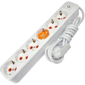 Resim Skygo Asel 6'Lı Grup Priz Anahtarlı 3mt 