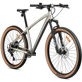 Resim Kron Xc150 Pro 27,5 Jant 15k 9 Vites H.disk Dağ Bisikleti Mat Bej Gri Gri 