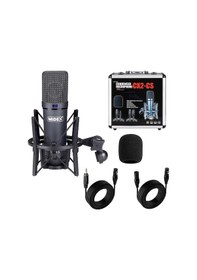 Resim Midex Wizard Paket-4 Cx2 Stüdyo Mikrofon Mdx-07fxu Stüdyo Kayıt Mikseri Kulaklık Ekipman Seti 