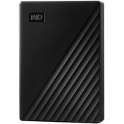 Resim Vobotek Teknoloji Wd 4Tb My Passport WDBPKJ0040BBK-WESN 2.5" USB 3.2 Siyah Harici Harddisk 