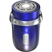 Resim Challenger Mini Taşınabilir Su Geçirmez İndüksiyon Elektrikli Tıraş Makinesi Degrade Mavi Hızlı Şarj 1 Dakikalık Tıraş Paslanmaz Çelik Bıçak Usb Seyahat İçin 