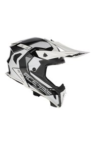 Resim Acerbis X-Track 22-06 Kask Siyah Beyaz 
