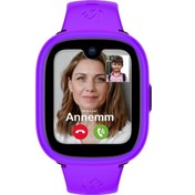 Resim Wiky Watch 5 Plus Çocuk Akıllı Saat - Görüntülü Arama, Gps, Sos, Sağlık Takibi, Güvenli Alan (Mor) 