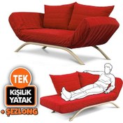 Resim Seray Kılıflı Yataklı Kanepe Serkolaç 